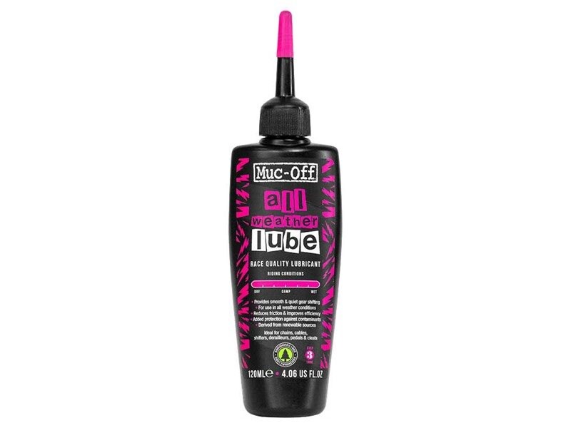 Product Image for MUC-OFF All Weather Lube 120 ml kedjeolja