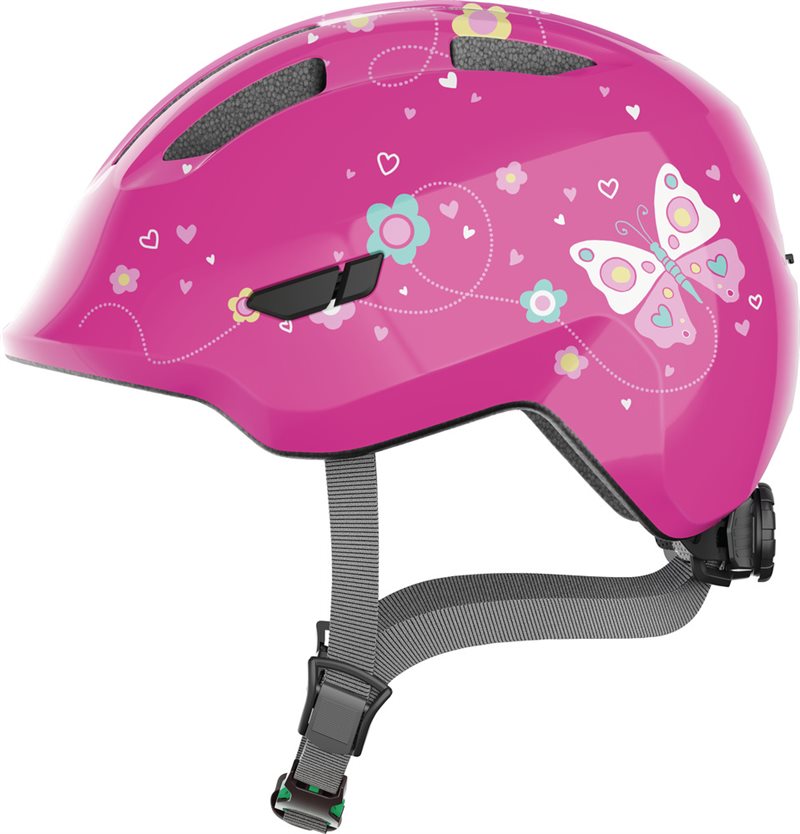 Product Image for Hjälm Abus Smiley 3.0 Rosa Grönt Spänne