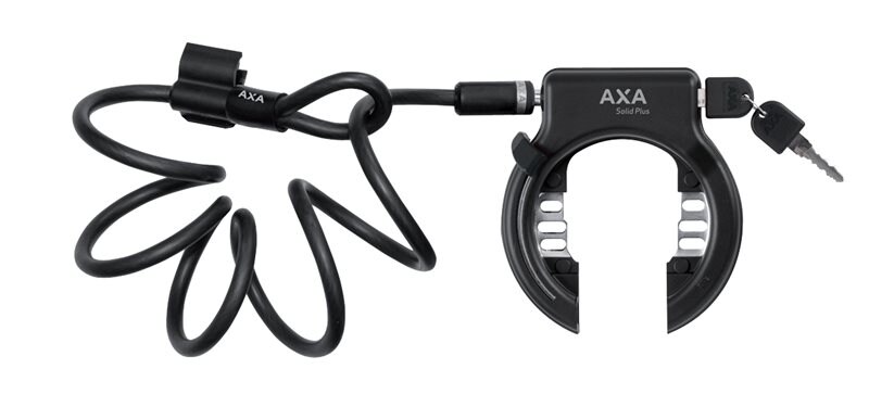 Product Image for AXA Ringlås Solid Plus inkl. Plugin-wirelås