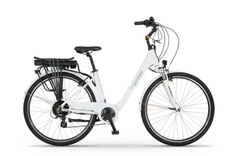 Product Image for Ecobike Traffic White Elcykel Kampanj