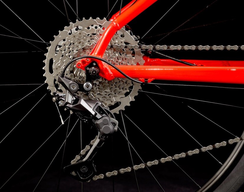 Trek Marlin 7 29"Hjul Marigold to Radioactive Red Fade Gen 2
