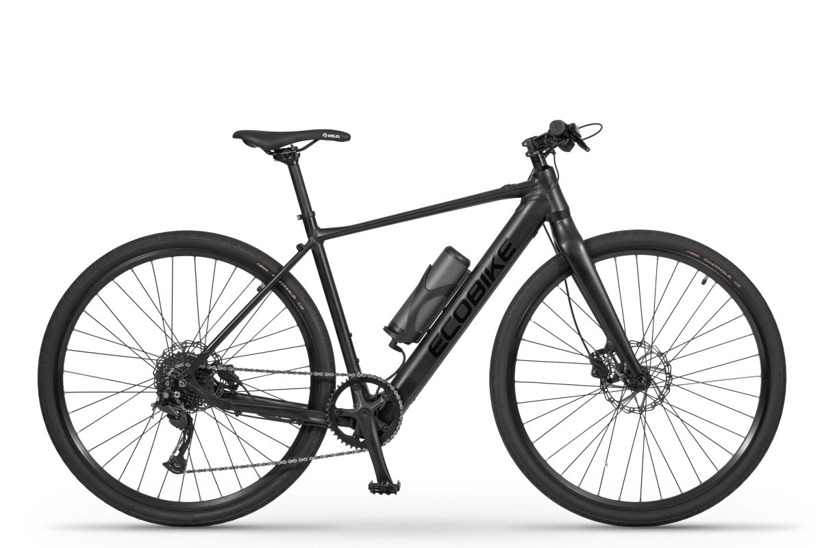 Ecobike Lightweight Urban Elcykel Svart