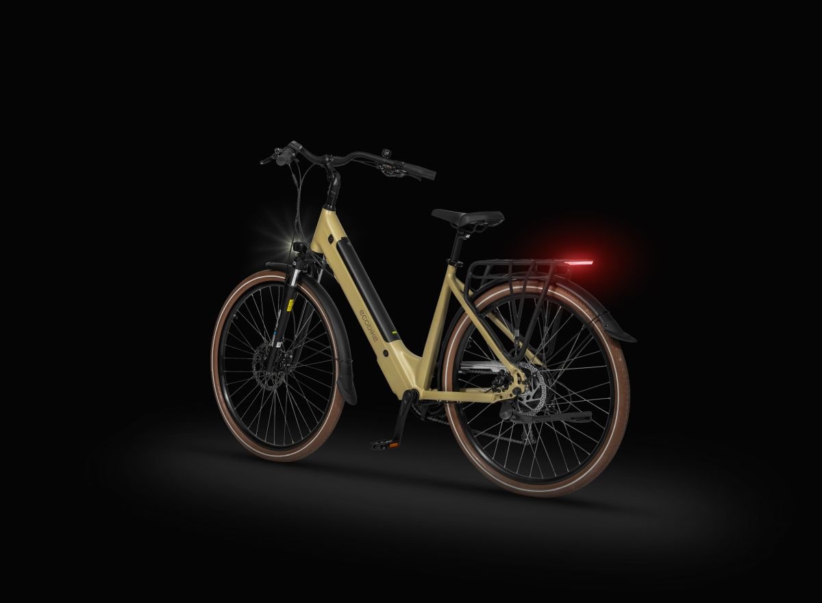 Ecobike X-City Elcykel Cappuccino Nyhet