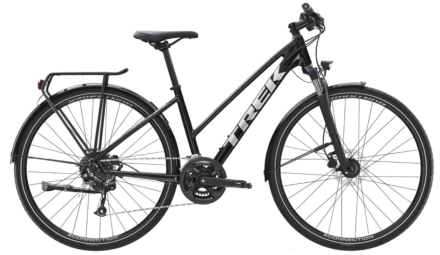 Trek Dual Sport 2 EQ Stagger Svart Gen 4, Nyhet 2023