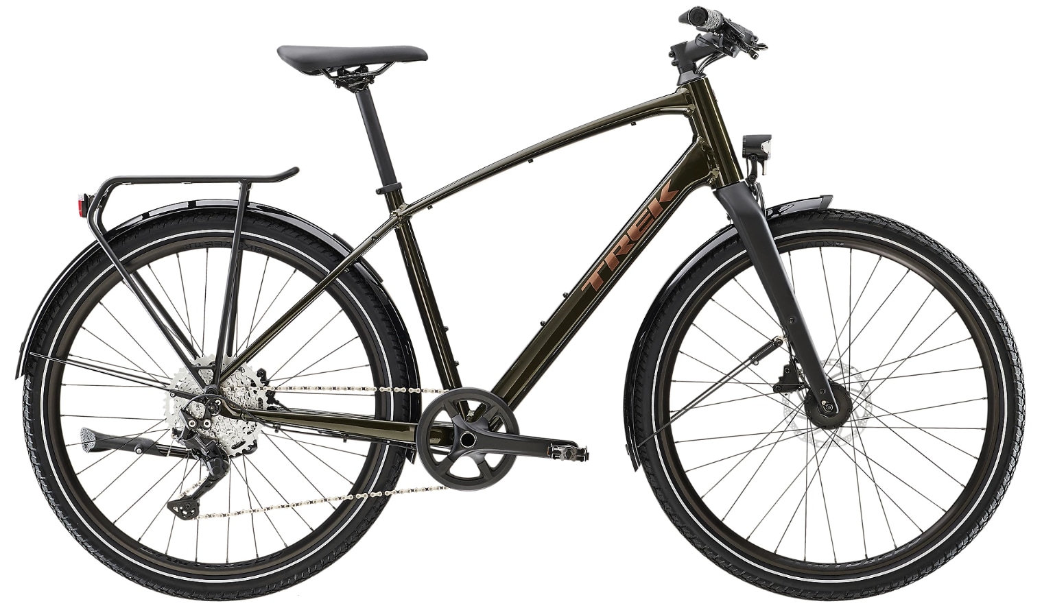 Trek Dual Sport 3 EQ Grön, Nyhet 2023