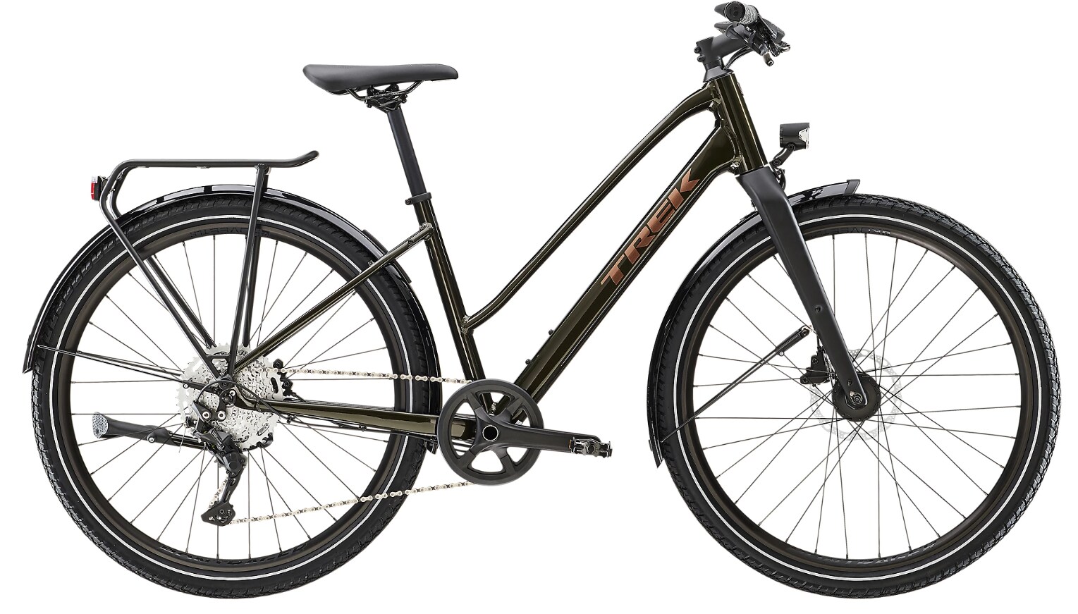 Trek Dual Sport 3 EQ Stagger Grön, Nyhet 2023