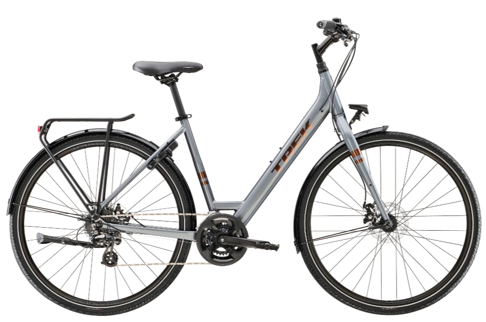 Trek Verve 1 EQ Lowstep 16 vxl Grå, Nyhet 2023
