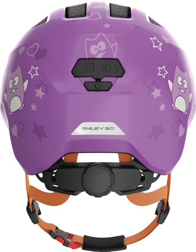 Abus Smiley 3.0 Purple Star Barnhjälm