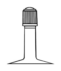 Cykelslang 47/57-507, 24" Bilventil från Spectra