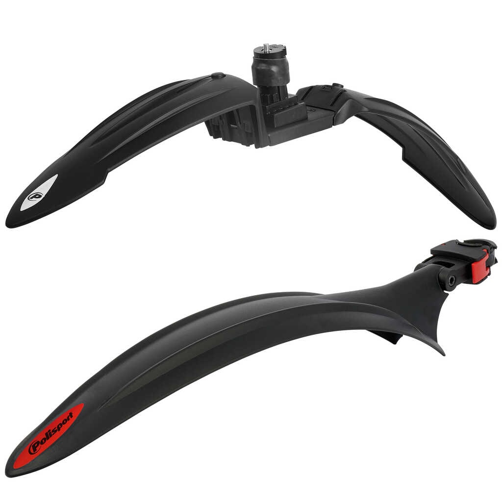 Polisport Skärmsats 26-29" hjul svart