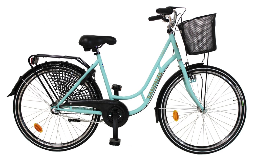Sandnäs Lidö  26"Hjul  3 vxl Turkos