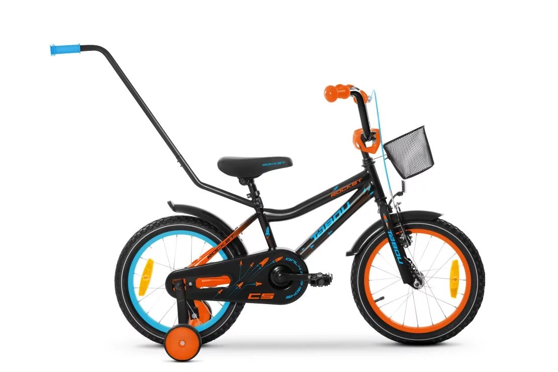 Tabou Rocket CS Alu 16" Svart/Orange