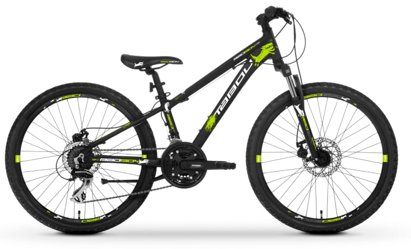 Tabou Badboy 24" 1.0 Svart/Lime 14 vxl