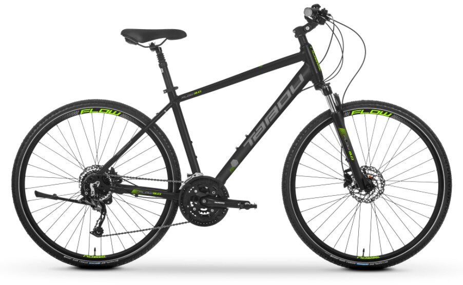 Tabou Flow 3.0 Svart/Lime 21vxl