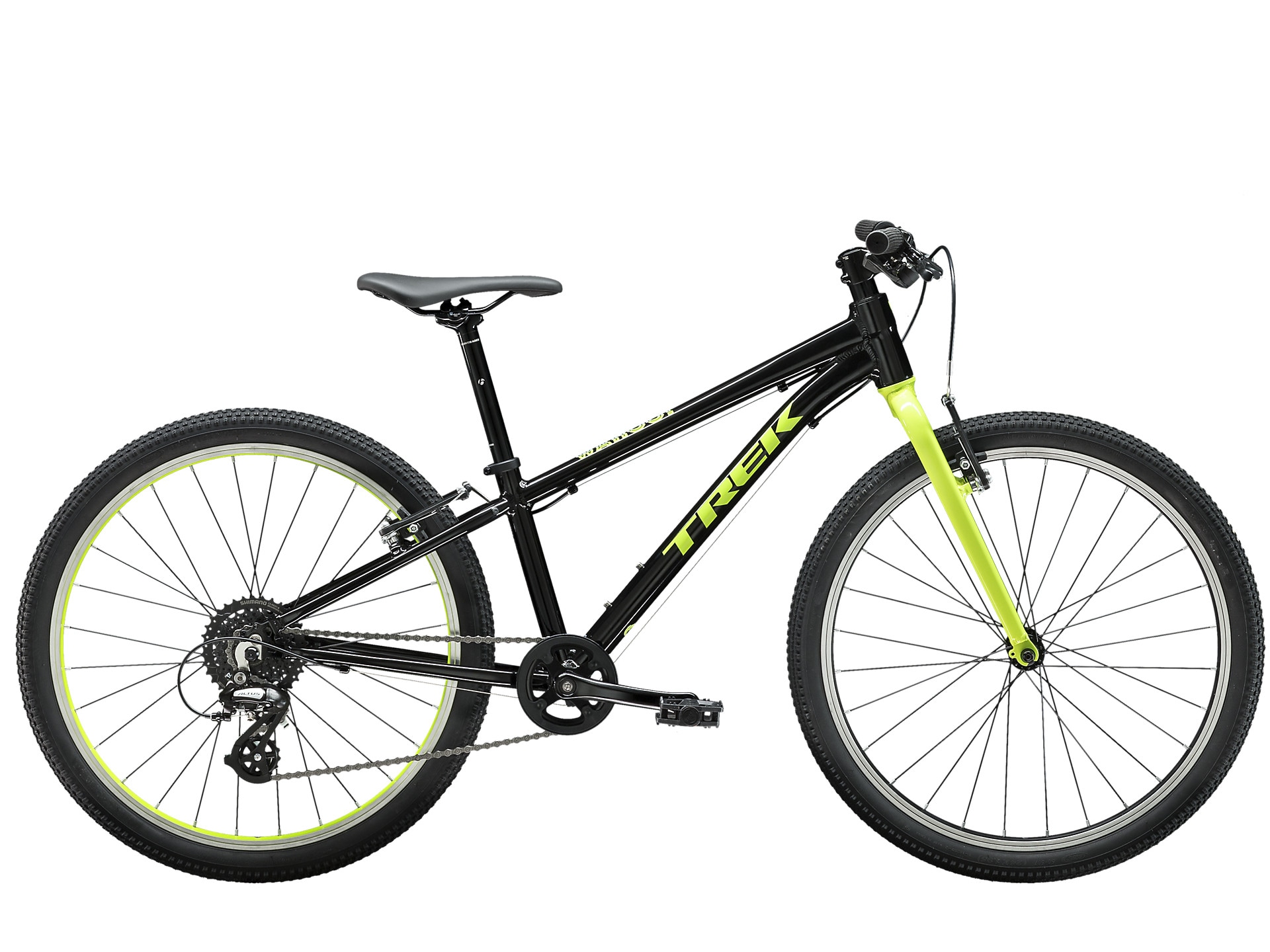 Trek Wahoo 24'' Svart/Volt