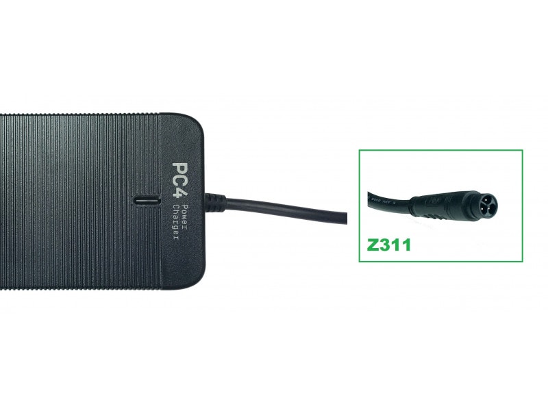 EcoRide laddare PC4-4A 36V - Z311 plug