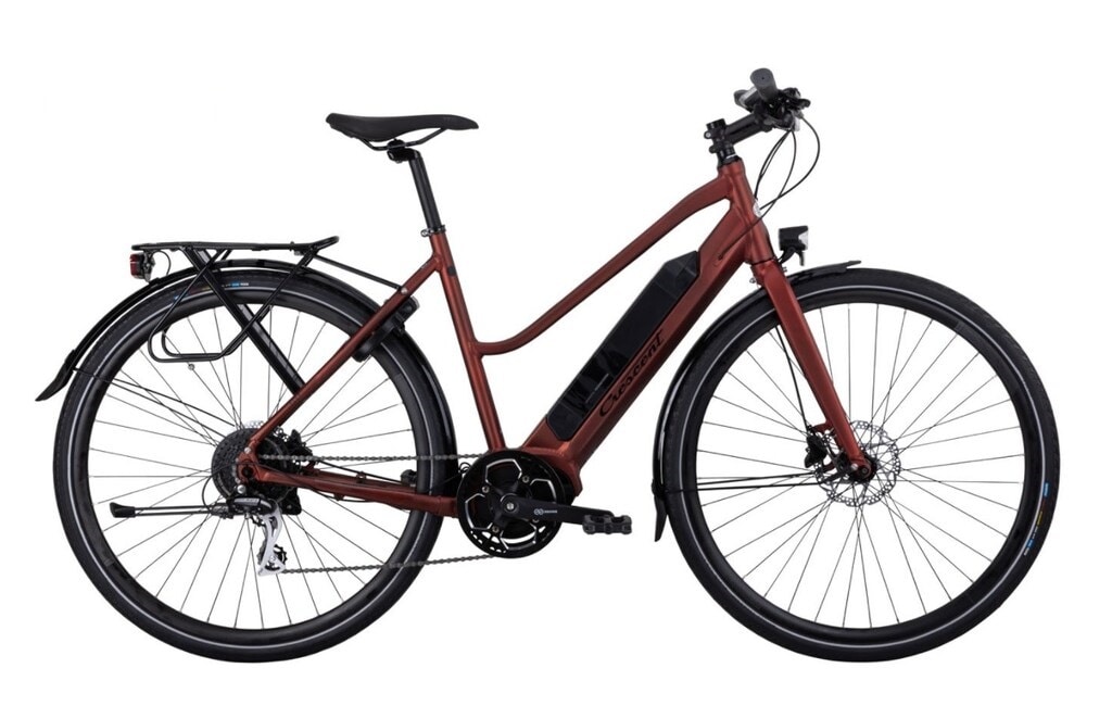 Crescent Elcykel Elly 9 vxl Roströd