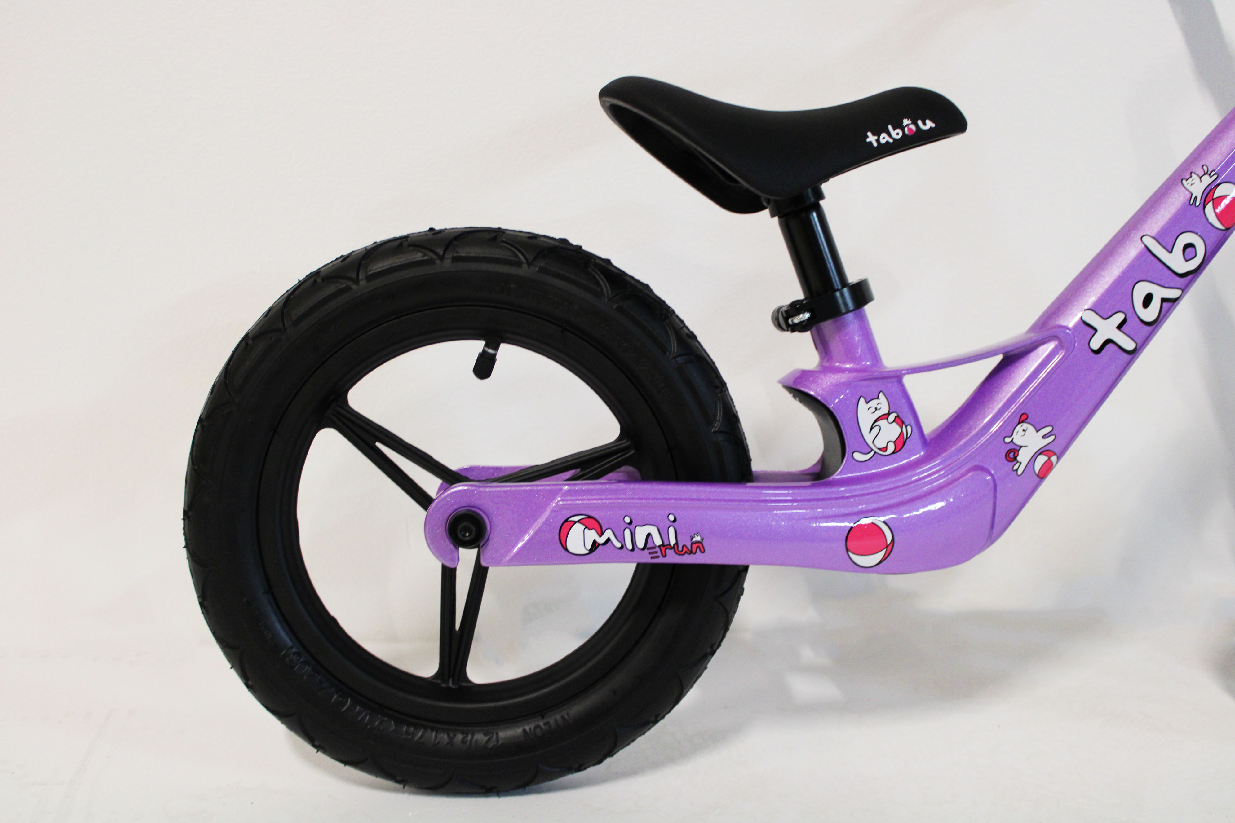 Tabou Mini Run 12"  Springcykel Lila