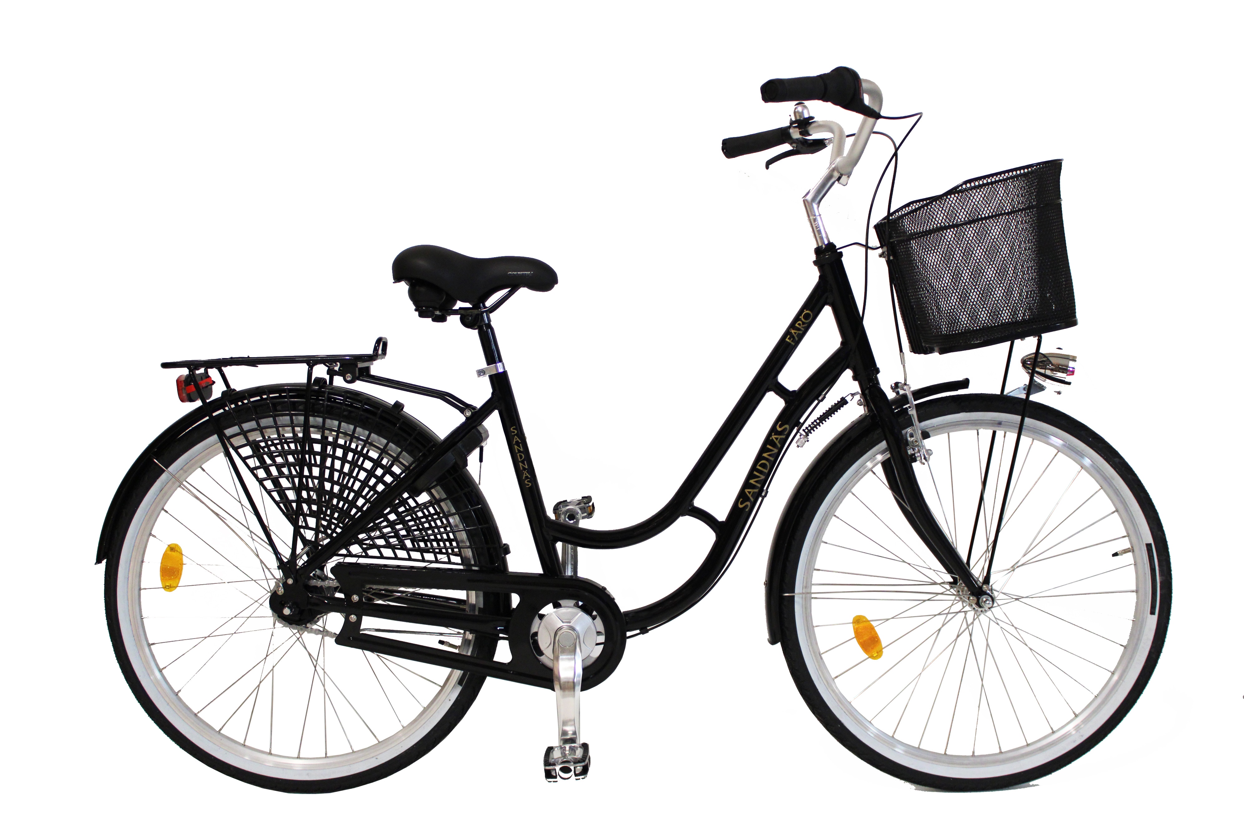 Sandnäs Fårö  26"Hjul  Alu-Ram 7 vxl  Svart