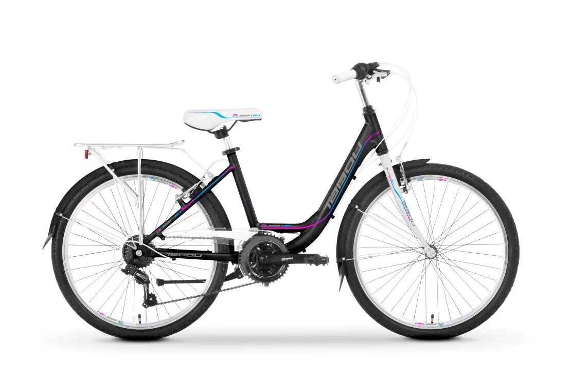 Tabou Queen 24" 3vxl Svart/Rosa/Blå