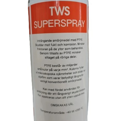 TWS Superspray 400ml m. PTFE
